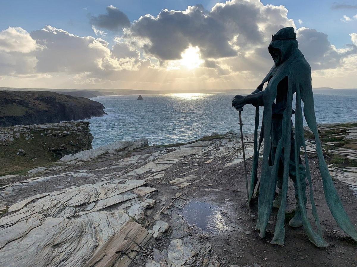 The Cornishman Inn Tintagel Exterior foto